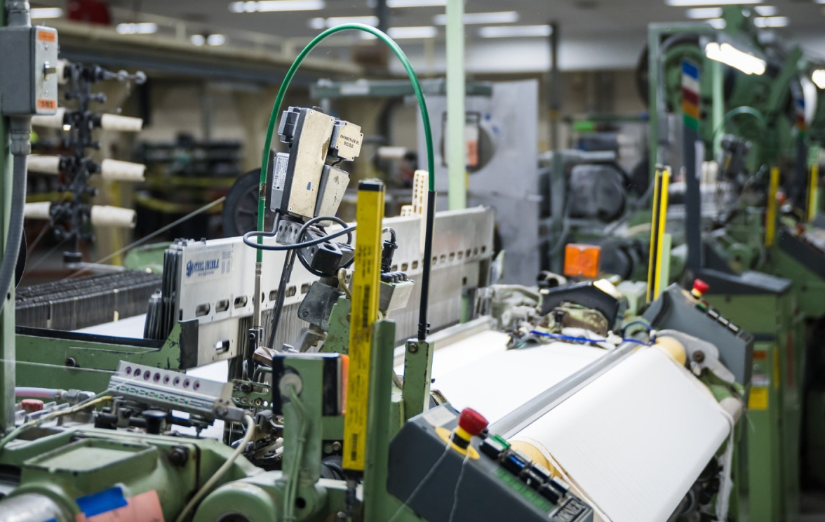 Machines inside of a Sage factory