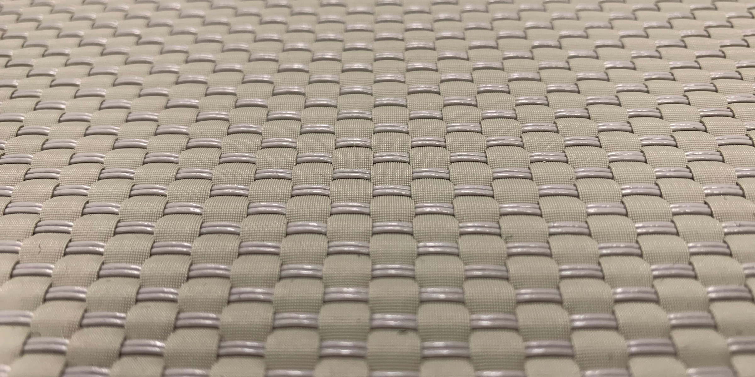 Close-up of a Sage textile